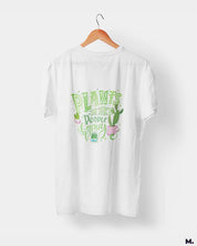 Plants make people happy printed t shirts