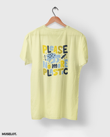 Please no more plastic printed t shirts
