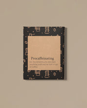 Procaffeinating printed canvas for coffee lovers - Muselot