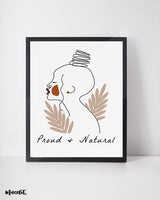 Proud and natural posters