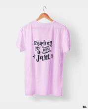 Reading is my Jam printed t shirts