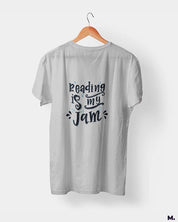 Reading is my Jam printed t shirts