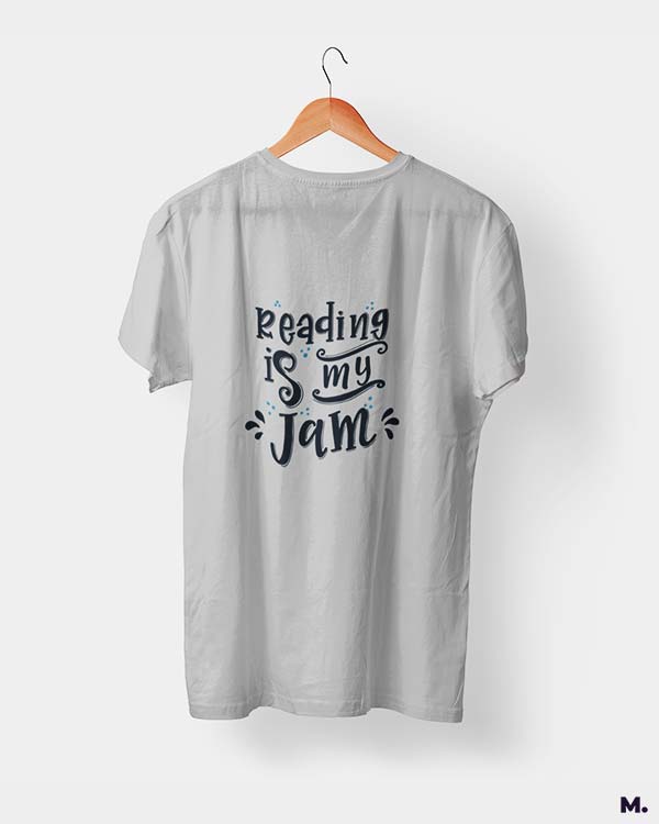 Reading is my Jam printed t shirts