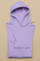 Strong women syndrome printed hoodies