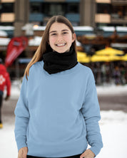 Plain blue sweatshirts for men and women - Muselot