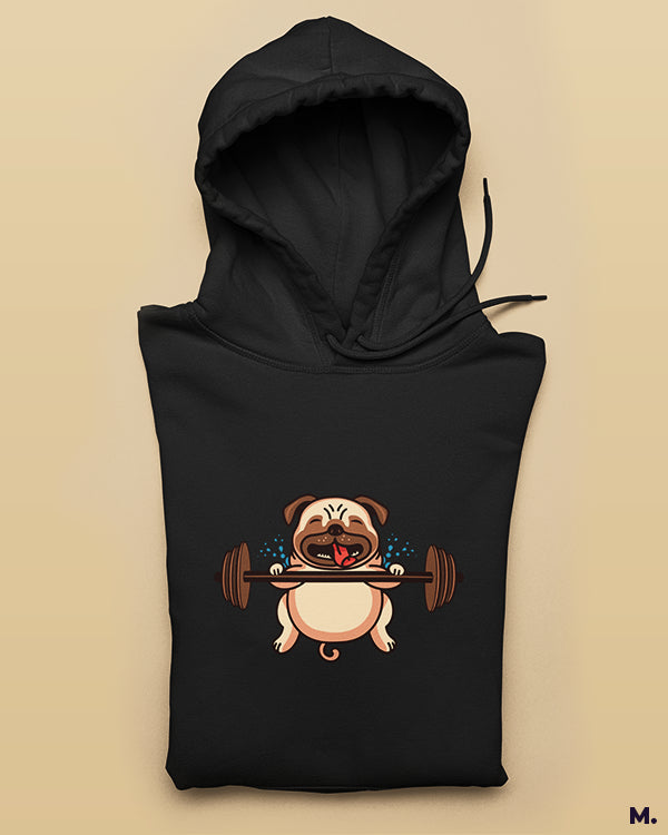 Sweat your guts out printed hoodies