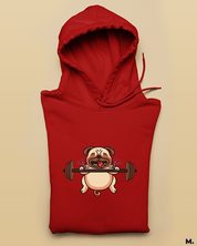 Sweat your guts out printed hoodies