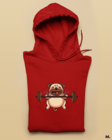 Sweat your guts out printed hoodies