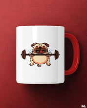 Printed mugs - Sweat your guts out  - MUSELOT