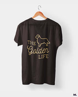 The golden life printed t shirts
