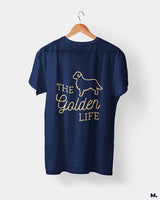 The golden life printed t shirts