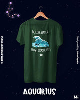 The adaptable aquarius printed t shirts