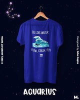 The adaptable aquarius printed t shirts