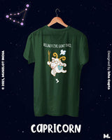 The ambitious capricorns printed t shirts