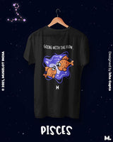 The creative Pisces printed t shirts