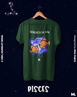 The creative Pisces printed t shirts