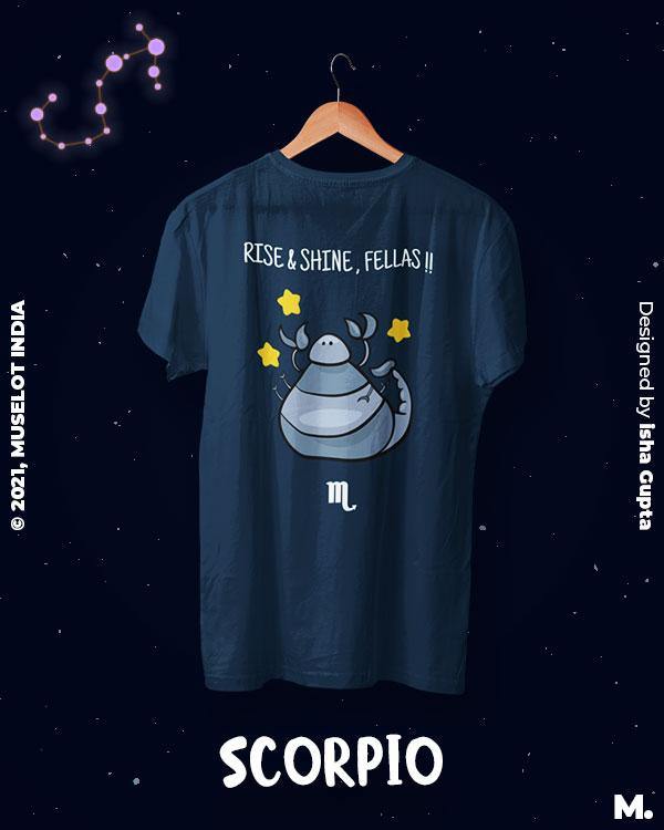 printed t shirts - The dedicated scorpions  - MUSELOT