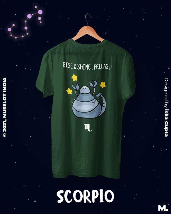 printed t shirts - The dedicated scorpions  - MUSELOT