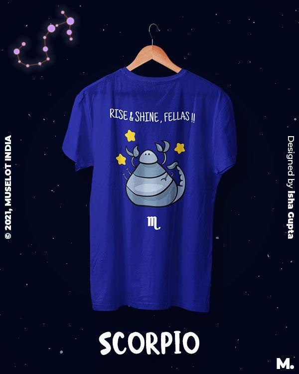 printed t shirts - The dedicated scorpions  - MUSELOT