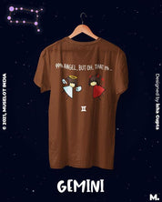 printed t shirts - The mysterious gemini  - MUSELOT