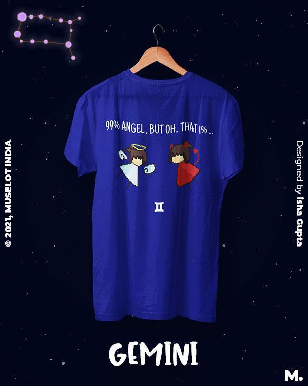 printed t shirts - The mysterious gemini  - MUSELOT