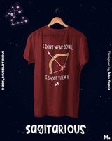 The problem-solving sagittarian printed t shirts