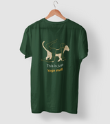 This is just yoga stuff printed t shirts