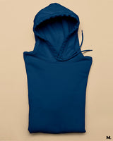 Navy blue plain hoodies unisex