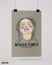 Woman power - we are stronger together modern posters for feminists - Muselot
