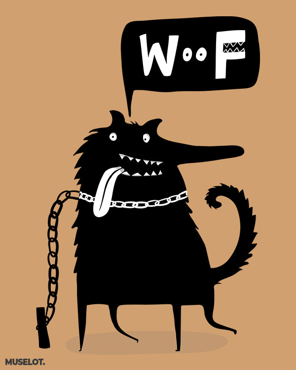 Woof art for dog lovers 