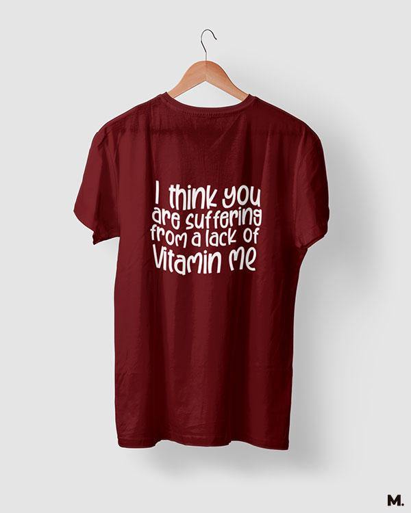 printed t shirts - Lack of vitamin me  - MUSELOT
