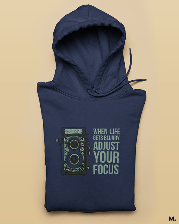 Printed hoodies - Adjust your focus  - MUSELOT