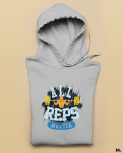 Printed hoodies - All reps matter  - MUSELOT