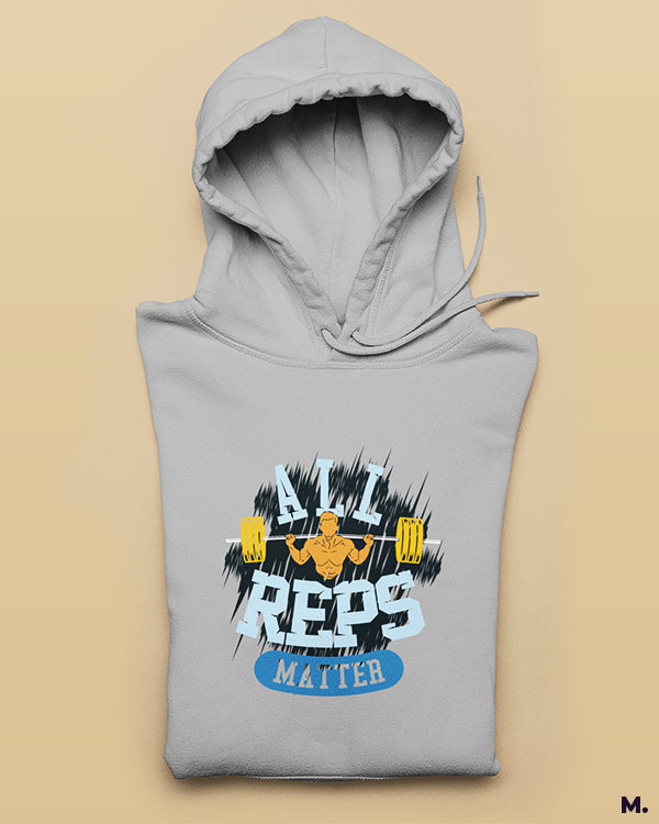 Printed hoodies - All reps matter  - MUSELOT