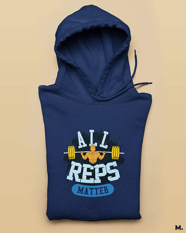 Printed hoodies - All reps matter  - MUSELOT