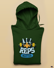 Printed hoodies - All reps matter  - MUSELOT