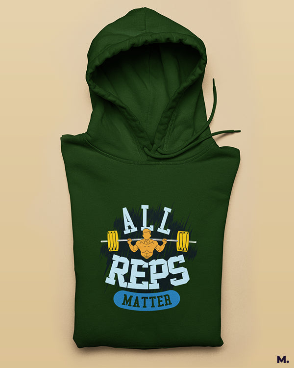 Printed hoodies - All reps matter  - MUSELOT