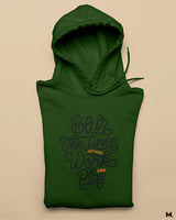 Make work - Playful printed hoodies