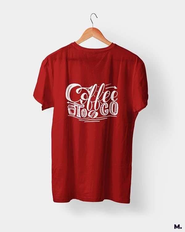 printed t shirts - Coffee to go  - MUSELOT