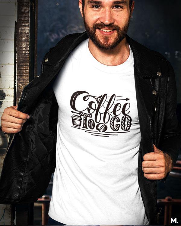 printed t shirts - Coffee to go  - MUSELOT
