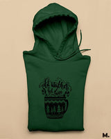 Cold weather & hot choco printed hoodies