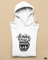 Cold weather & hot choco printed hoodies