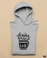 Cold weather & hot choco printed hoodies