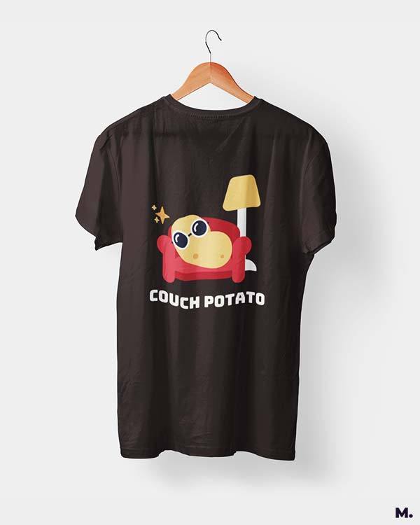 printed t shirts - Couch potato  - MUSELOT