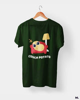 Couch potato printed t shirts