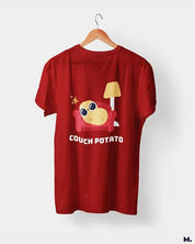printed t shirts - Couch potato  - MUSELOT