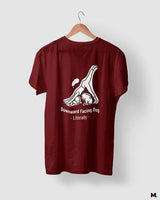 Downward facing dog literally, printed t shirts