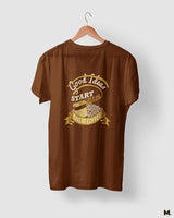 Good ideas start with coffee printed t shirts