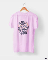 My bicycle is my car printed t shirts
