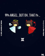 printed t shirts - The mysterious gemini  - MUSELOT